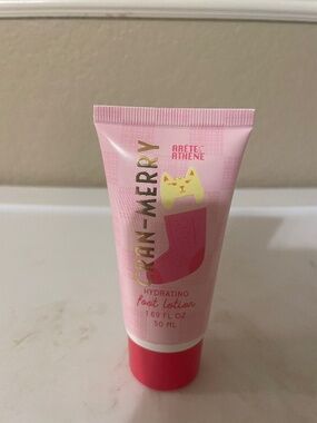 Christmas foot lotion